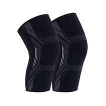 마라톤무릎보호대 헬스니슬리브 군인 크로스핏 배드민턴 테니스, 무릎보호대 1+1(2개), M