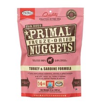프라이멀 사료 동결건조 케나인 터키&사르딘 포뮬라 397g, 상세페이지 참조, 100
