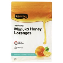 Comvita 콤비타 마누카꿀 캔디 로젠지 쿨민트 500g Manuka Honey Lozenges Coolmint, 1개