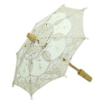 15cm Parasol 레이스 우산 사진 신부 웨딩 파티 자수 여성 패션 우산을위한 웨딩 쇼 장식
