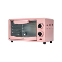 미니오븐 광파 에어프라이어 오븐 미니 가정용 레인지 오븐기 전자레인지, 16. 22L 핑크 쓰리 스핀 독립 온도조절【세트2】