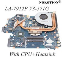 5WVH Q5WV1 LA-7912P Acer Aspire V3-571G E1-571 E1-571G 노트북 마더 보드 GT630M GT640M GT730M 710M GPU CPU, [01] GT620M 1G