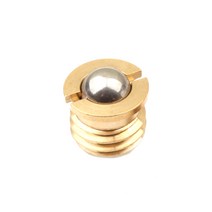 TP-5027-3_황동 접시형 볼플런저_플랜지붙이형, TP-5027-3-M16