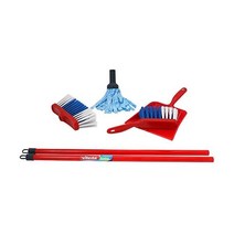 Theo Klein 6706 Vileda Mop Set I With mop broom and dustpan and brush set I In the popular Vileda d