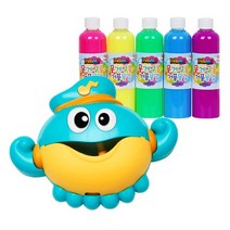 선장 문어 기프트팩 - 스탠다드팩 / 키즈맘아트 버블메이커 유아 거품 목욕 물감 미술 놀이 버블크랩 거품물감 비눗방울 비누방울 드로잉카페 버블건 버블머신 집콕 엄마표미술 홈스쿨