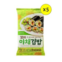 (냉장)[풀무원]꼬마야채김밥세트124gx5