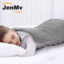 JENMV 전기 온열 찜질기 안마매트 따끈따끈 디지털 온열 찜질기, 60 X30cm
