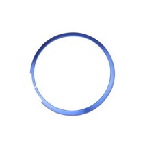 자동차 스마트 키 부품 교체 스마트키 설치 YIQIXINBMW 미니 쿠퍼 클럽맨 컨트리맨 R56 R57 R58 R60 용 알루미늄 합금 셸 보호 링 열쇠 고리 장식, Blue