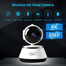 가정용 적외선 홈카메라 반려동물 펫캠 neye ip 카메라 8mp 4k 홈 보안 카메라, 협력사, 우리 플러그