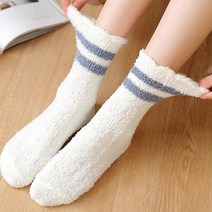 SOCKS 수면양말 롱 학생 오피스 여성 겨울 임부 산모