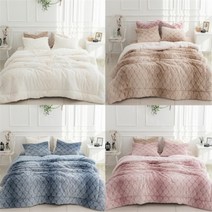 나라데코 DP01 하몽 극세사 이불베개 세트 퀸 HMQ02, 블루/퀸