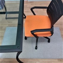 의자매트 바닥보호 소음방지 물세탁 체어매트 먼지없는 사계절 의자 전용 카페트, 베이지, 90x120cm, 1개