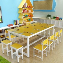 미술학원 테이블 공부방 미술실습 문화센터 스튜디오