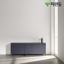 파란들 로지 높은 거실장 다리형 1200, 네이비(다리형)
