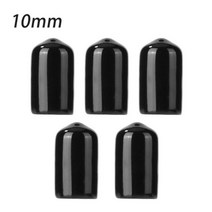 5pcs 10 12 13 14mm 플라스틱 풀 큐 팁 프로텍터 케이스 실내 클럽 펍 가족 게임 스누커 당구 액세서리, 1개, 10mm