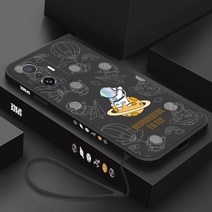 우주 비행사 실리콘 전화 케이스 샤오미 미 11 라이트 5G NE 후면 커버 12s 울트라 12x12s 10 프로 끈이 있, 08 For Mi 11 Ultra, 01 A-YK000301