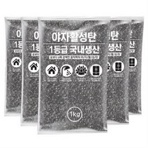 야자활성탄 실내 탈취제, 1kg, 20개