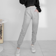 글램디브 크레타 밴딩 기모 배기팬츠 AD0484