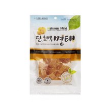 국산 단호박 명태살 슬라이스 강아지다이어트간식 애견져키