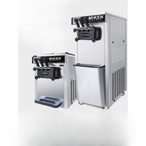 아이스크림기계 아이스크림 소프트 메이커 소프트콘, 이중 압축 대형 출력 - 연속 20-25