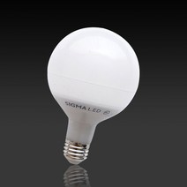 시그마 LED 롱타입 12W 볼램프 인테리어전구, 50개, 전구색
