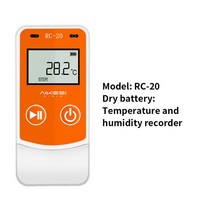 데이터로거 rc 10창고 보관 냉장 운송 실험실 등 고정밀 디지털 usb 온도 데이터, 02 RC-20