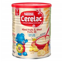 네슬레 쎄레락 믹스 과일 밀 프룻 앤 위트 이유식 분유 8개월+ 400g x 2통 Nestle Cerelac