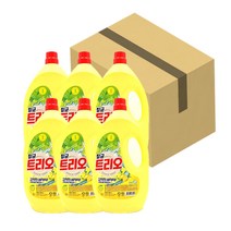 애경 향균 트리오 1박스 1kg 2kg 3kg 주방세제 퐁퐁, 2KG(6개입)