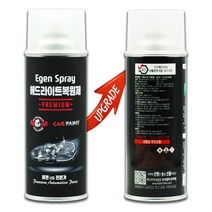 헤드라이트복원제 프리미엄 UV코팅제 자동차 오토바이 전조등복원 백변화 황변화 복원 DIY 이젠카페인트, 선택01) UV코팅제프리미엄(본품), 1개