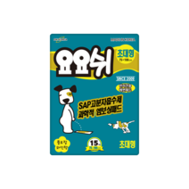 요요쉬 반려견용 배변패드 초대형 3개입, 1개