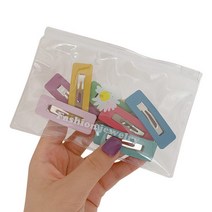 무광 마카롱 앞머리 헤어핀 10p