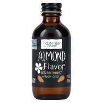 FRONTIER CO-OP 아몬드 향미료 알코올 없음 59ML(2FL, 2kg