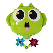 바람개비풍선신비 놀이동산 캐릭터 막대풍선, 단품