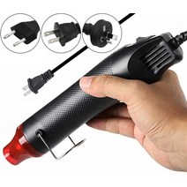 히팅건 충전식 무선 핫건 힛툴 힛건 소형열풍기 휴대용 미니 히터 handheld hot air gun for diy craft embossing shrink wrap pvc, au 플러그(220v)