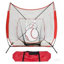 milovhi 스트라이크존 야구 네트 세트 야구 연습 네트 그물망 야구망