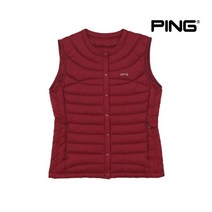 핑골프골프 여성 다운 조끼 헝가리 구스 내피 베스트_P12293JV954_WN, 95, WN