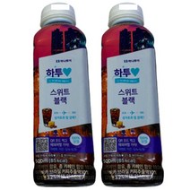 스위트블랙커피 페트음료 500ml x 6개, 상세페이지 참조