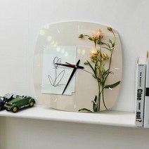 [바보사랑] 아크릴시계_꽃과드로잉, 타입선택:1.원형