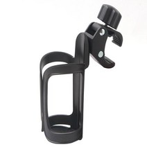 BIKE 자전거 컵홀더 음료 거치대 휠체어 케이지 걸이, 블랙(1471)