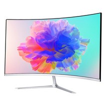 스마트TV 스마트티비 TV 50인치TV 55인치TV 저렴한 가격으로 2k 4k 풀 HD 24 144hz 곡선 프레임리스 게임 모니터 pc 게이머 완료, 하얀