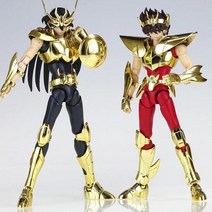 JMMST 세인트 세이야 신화 천 EX 페가수스 드래곤 Shiryu Cygnus Hyoga 피닉스 Ikki V2 조디악 액션 피규어, Pegasus Dragon Gold