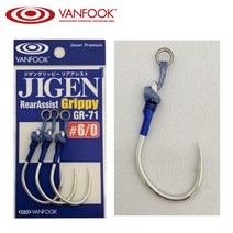 거상코리아 밴푹-GR-71 지겐 그리피 어시스트/지깅바늘 지깅훅, 5／0-037128