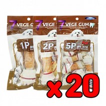 댕댕이 전용 치킨말이 소가죽 껌 x20 기호성 불독 잇몸 입냄새 츄, 종류, 1P