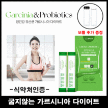 사은품 증정 굶지않고 건강하게 장건강 유산균 가르시니아 다이어트 3g x 30포, 4개