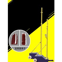 족구장 라인 규격 족구대 지지봉 튼튼한 배드민턴 랙, E280 네트 포스트+볼 배럴+카본 라켓 2개