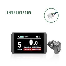 디스플레이 전기 자전거 자전거 디스플레이 전기 자전거 키트, lcd8h sm