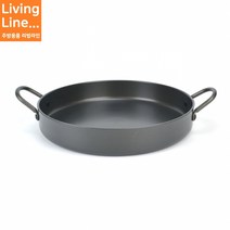 제이엠컴-경질 닭갈비팬 볶음팬 철판 춘천닭갈비 업소용 원형 쭈꾸미 밥볶음 볶음요리팬 볶음팬 철판요리팬 알루미늄볶음팬 다용도볶음팬-JS, JS-경질닭갈비팬 40호