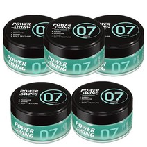 미쟝센 파워스윙 하드포마드 왁스 7, 80g, 5개