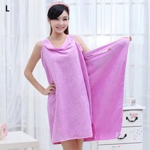 일음쇼핑^^m원피스형 샤워가운 용품 수건 형타올 여자입는 여성 욕실 입는일medi^^, ab^^선택있슴핑크