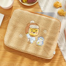 카카오프렌즈 스노우빌리지 뽀글이 노트북파우치 13인치